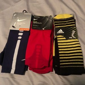 Nike Hyper Elite(Blue) $18 Nike(Red)$18 Adidas $15